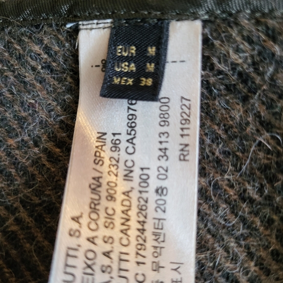 Massimo Dutti Wool-Blend Vest Size M - Picture 6 of 8